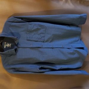 Swiss Tech Blue Cove Outdoor Long Sleeve Shirt - Size S